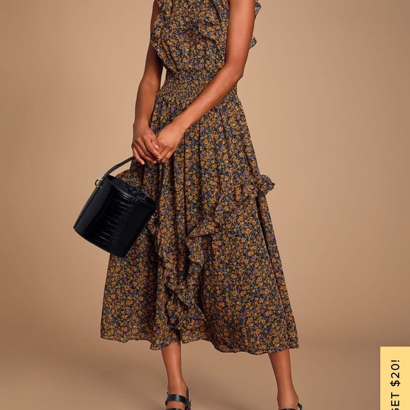 Lulus dress, new. Size small. Boho and festival - Picture 9 of 9